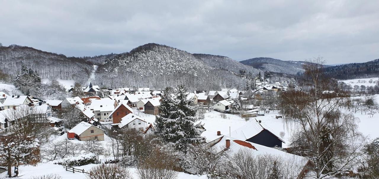 Ferienwohnung Zum Maerchenwald Bergfreiheit Dış mekan fotoğraf