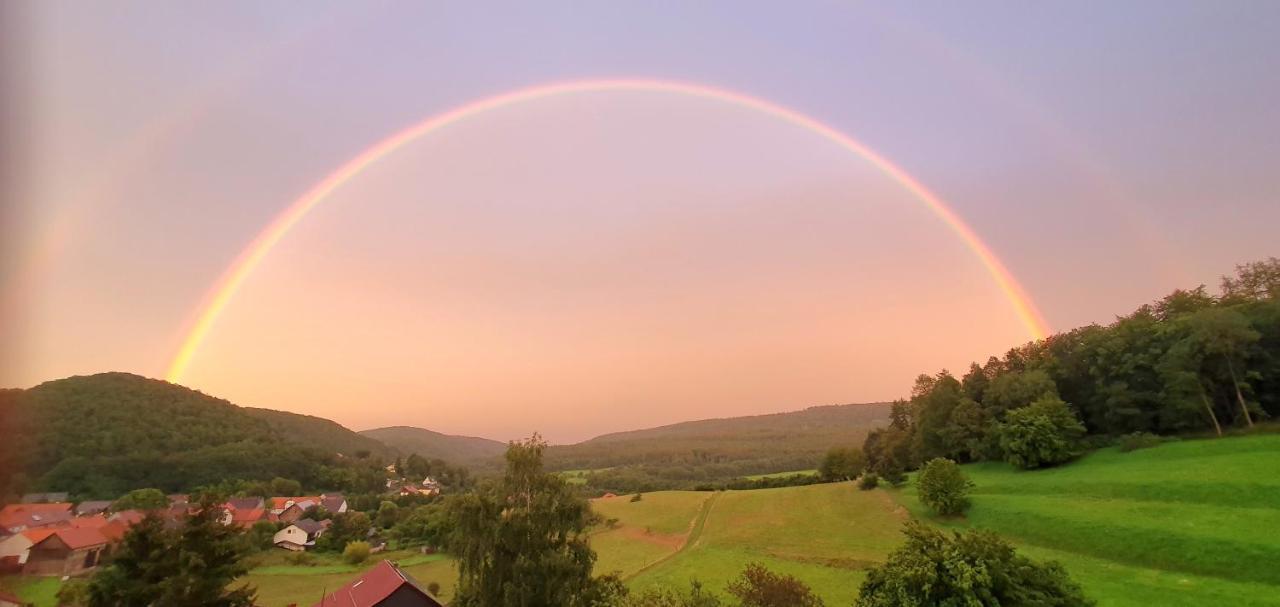Ferienwohnung Zum Maerchenwald Bergfreiheit Dış mekan fotoğraf
